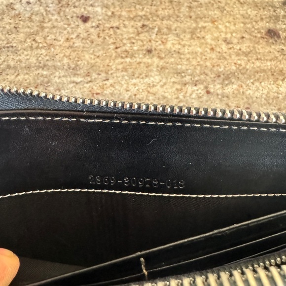 Black and Grey Fendi Clutch/Wallet - Picture 4 of 6